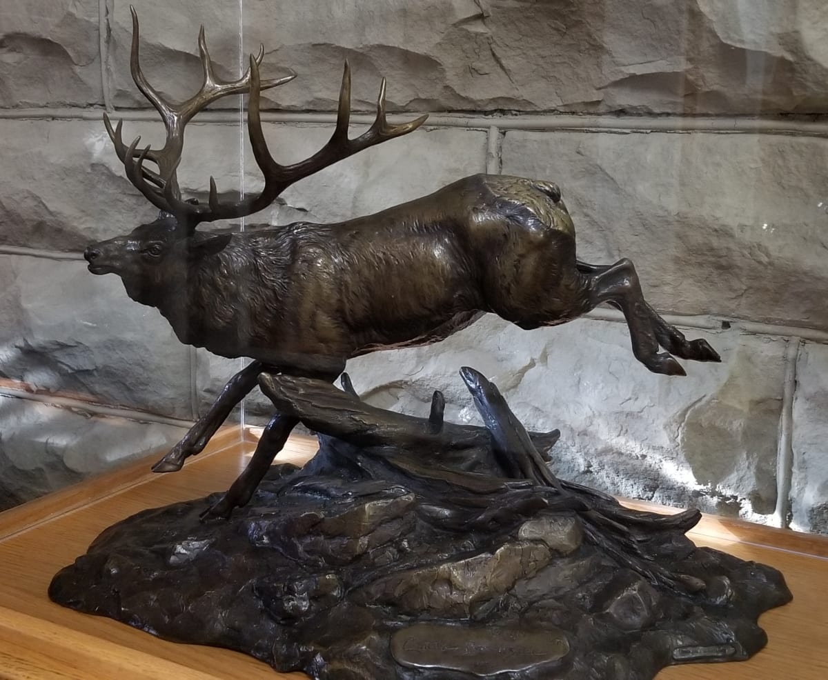 Bronze Elk by Clark Bronson 