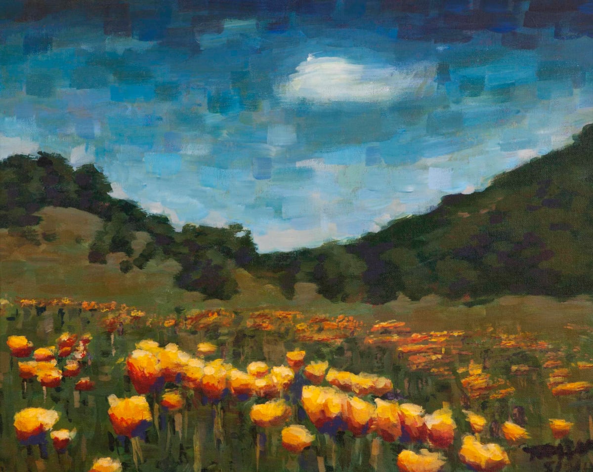 Yellow in Bloom by Martina Hebert 