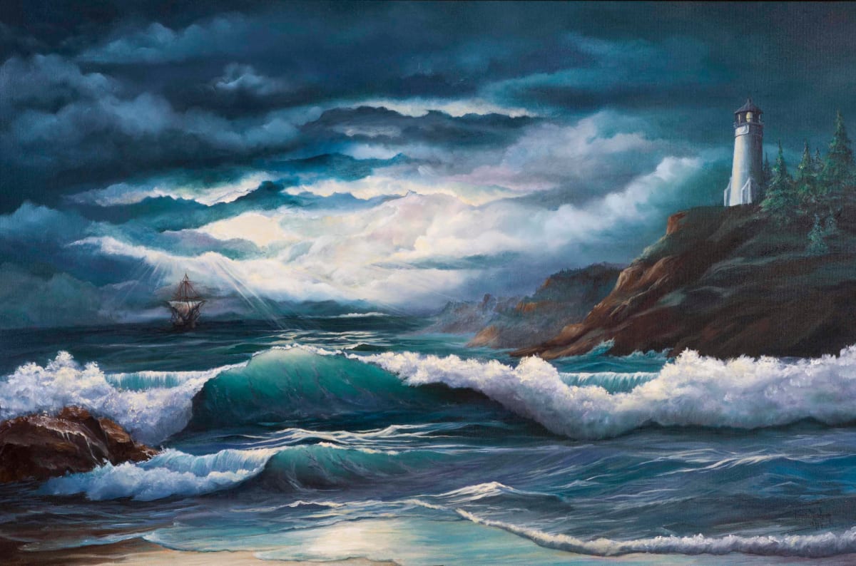 Seascape by Connie Madsen 