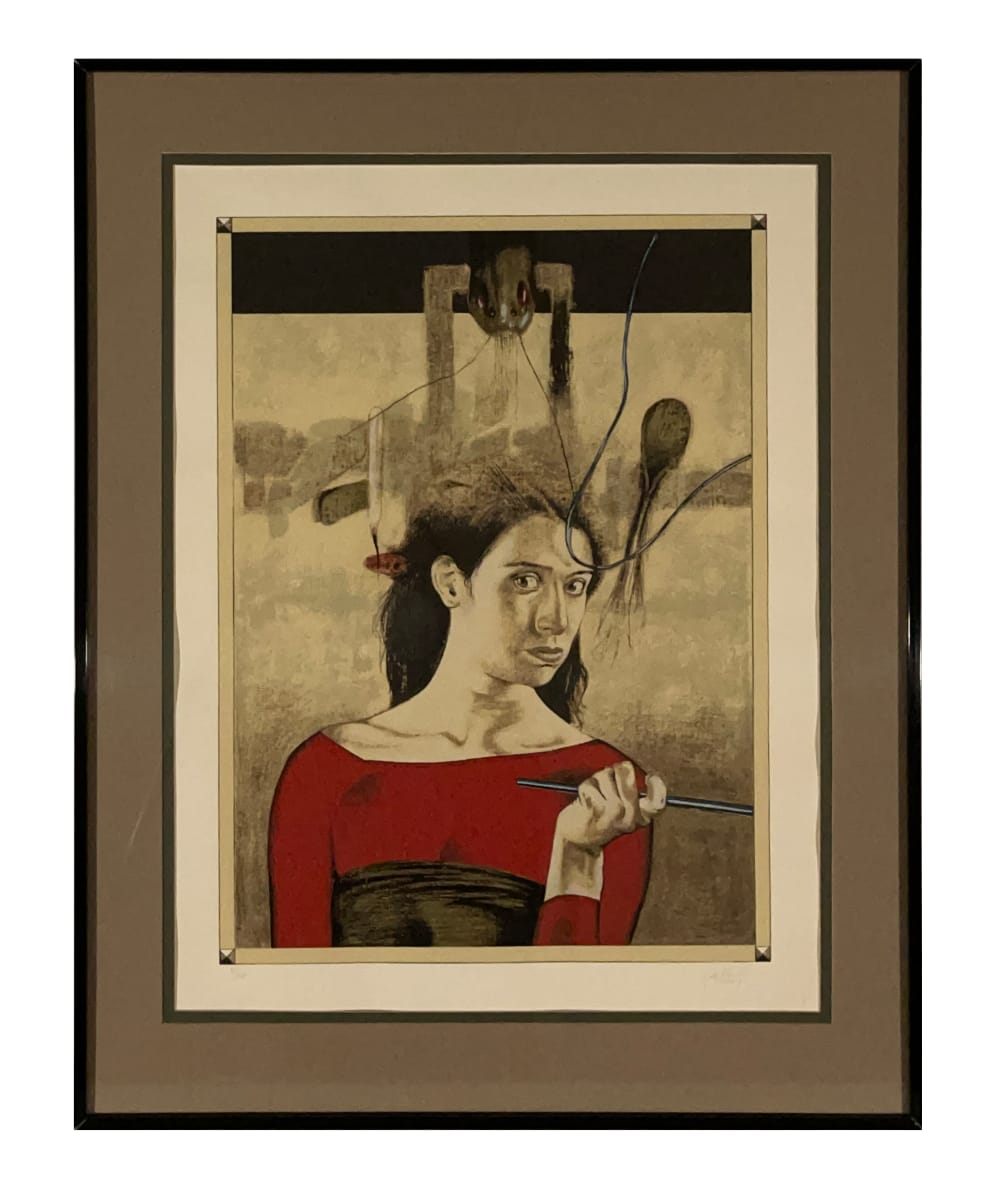 Red Angel (Ángel rojo) by Arturo Rivera 