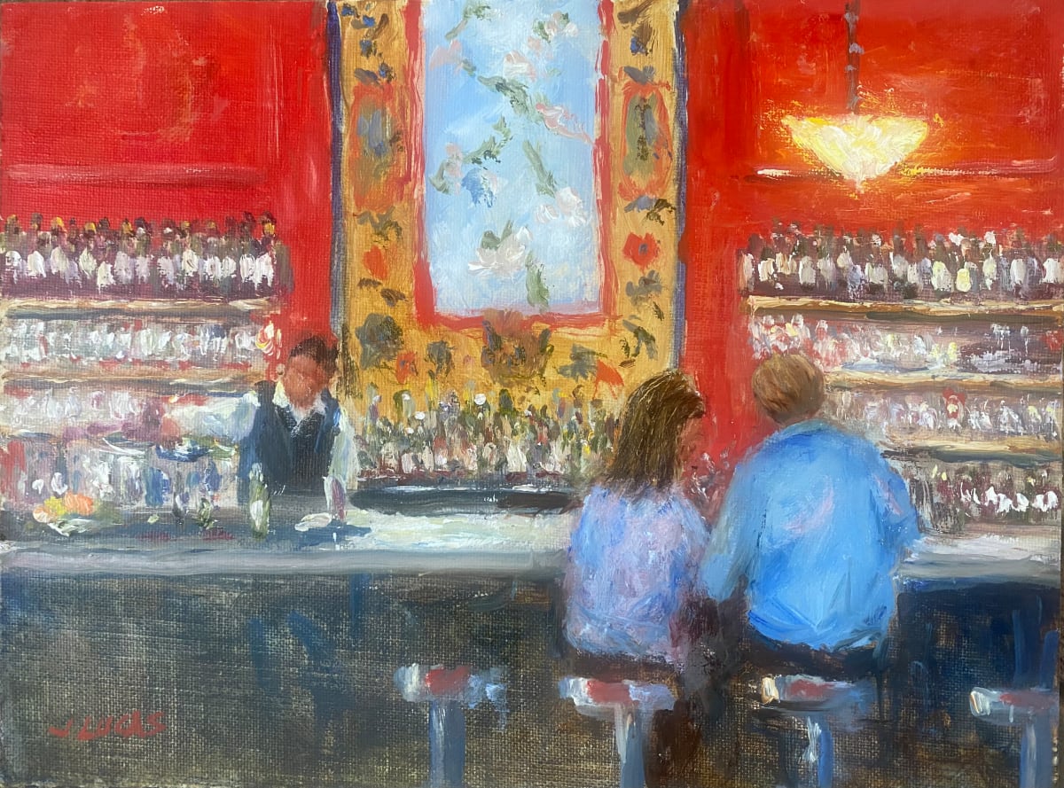 Dinner at the Bar by Janet Lucas Beck 