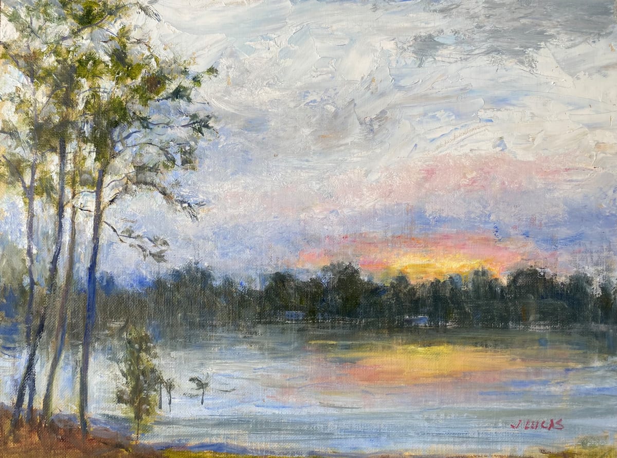Lake Martin Pines by Janet Lucas Beck 