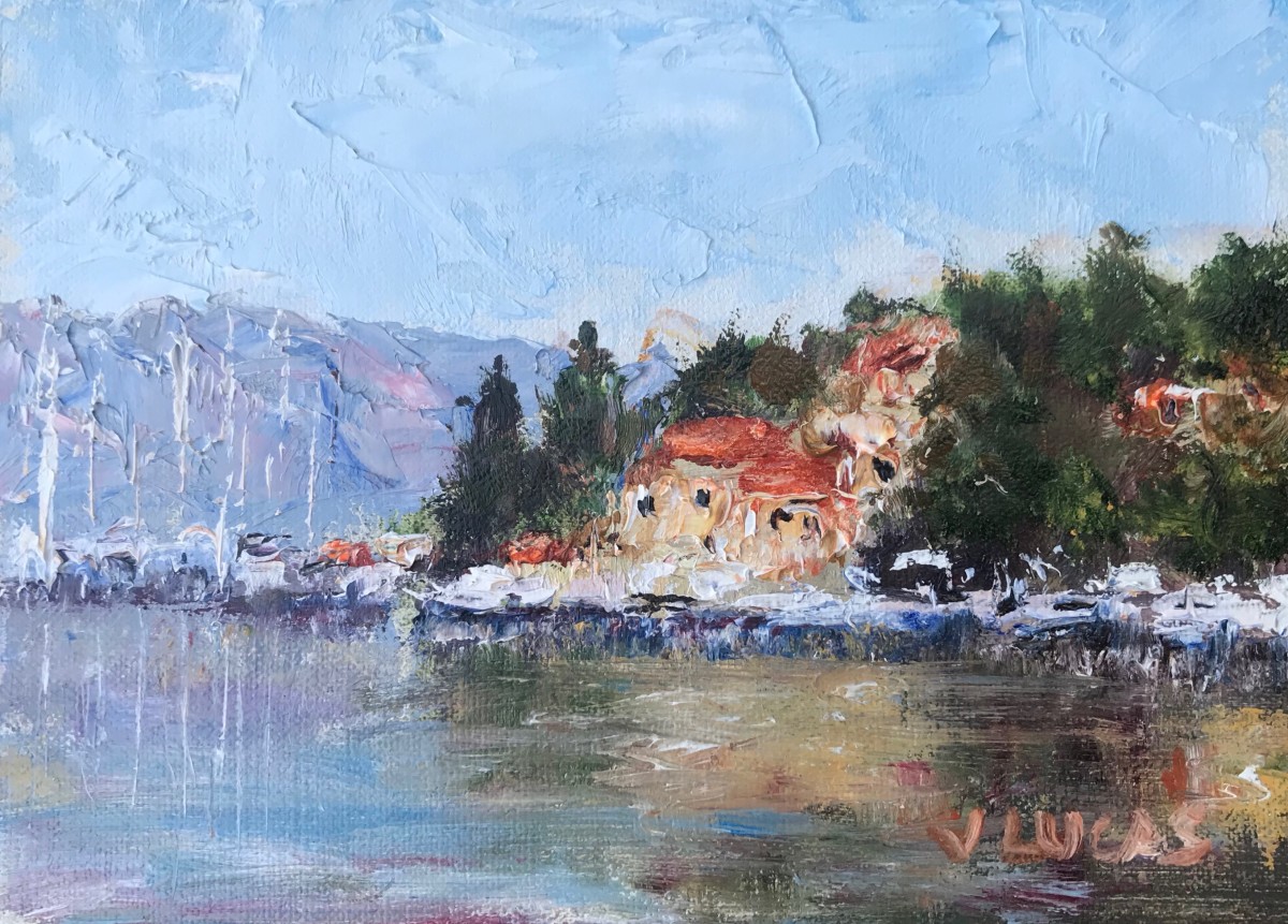 Adriatic Reflections by Janet Lucas Beck 