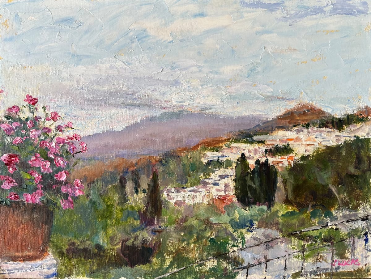 View of Etna by Janet Lucas Beck 