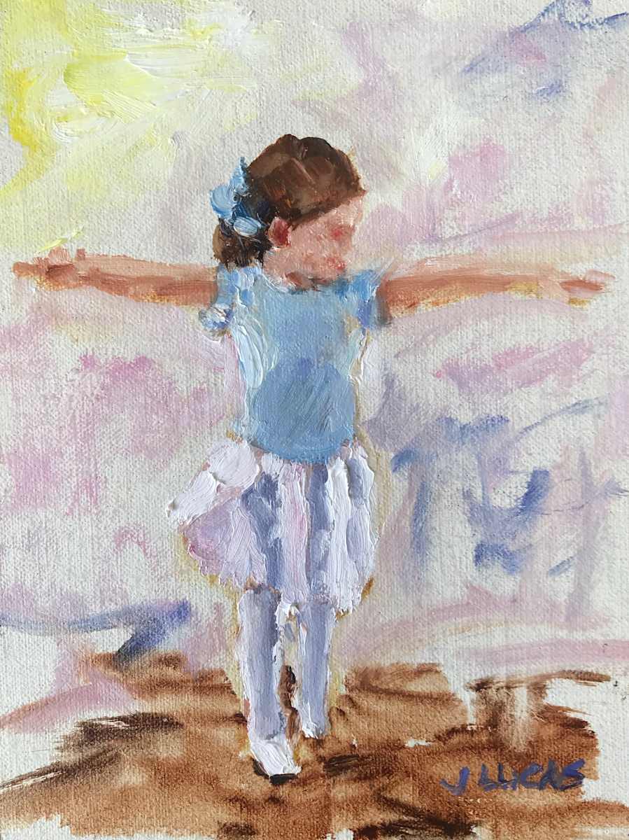 Future Prima Ballerina by Janet Lucas Beck, Image 1.