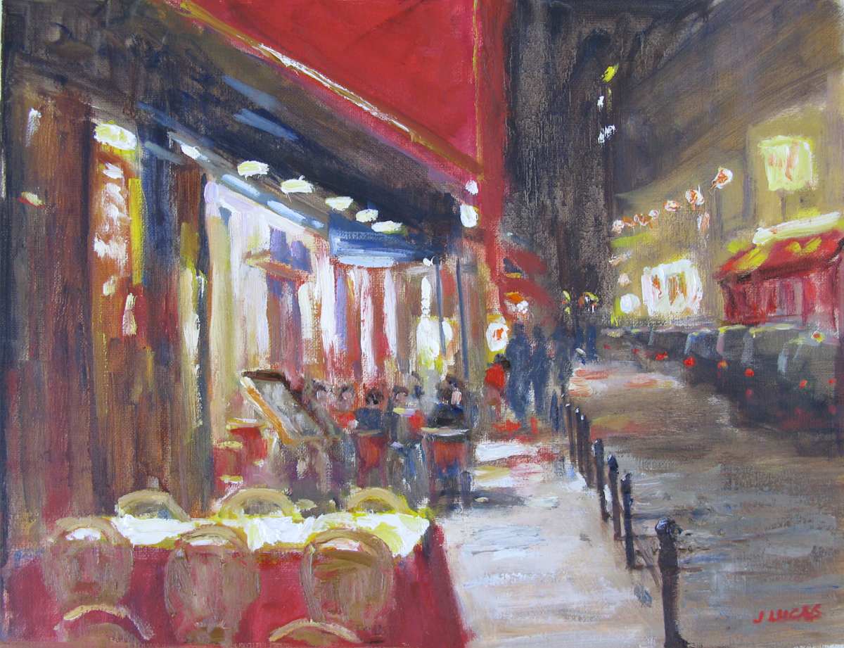 Paris, Left Bank by Janet Lucas Beck, Image 1.
