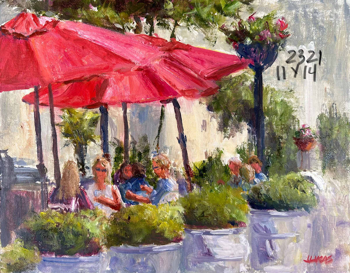 A Leisurely Lunch by Janet Lucas Beck 