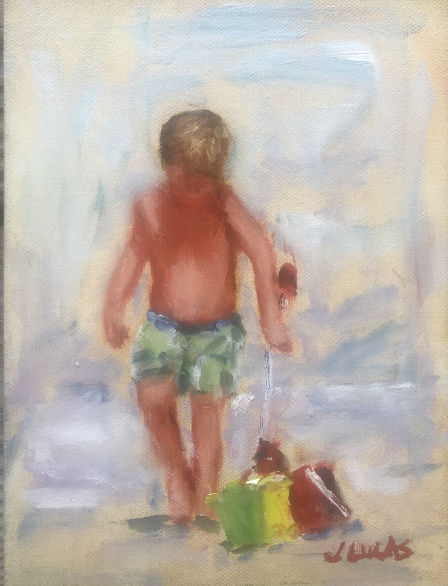 Sand Digger by Janet Lucas Beck 