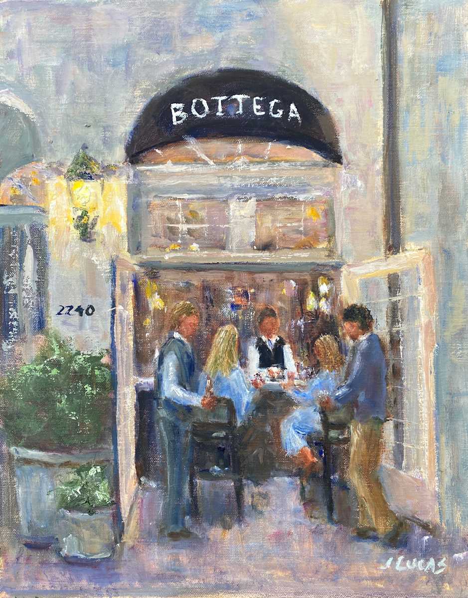 Dinner for Four by Janet Lucas Beck, Image 1.