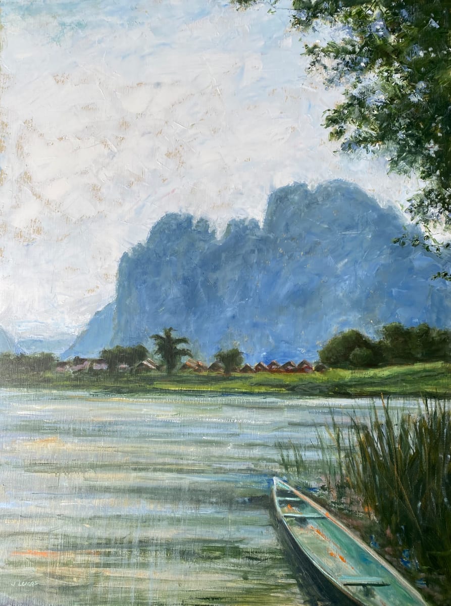 View from Van Vieng by Janet Lucas Beck 