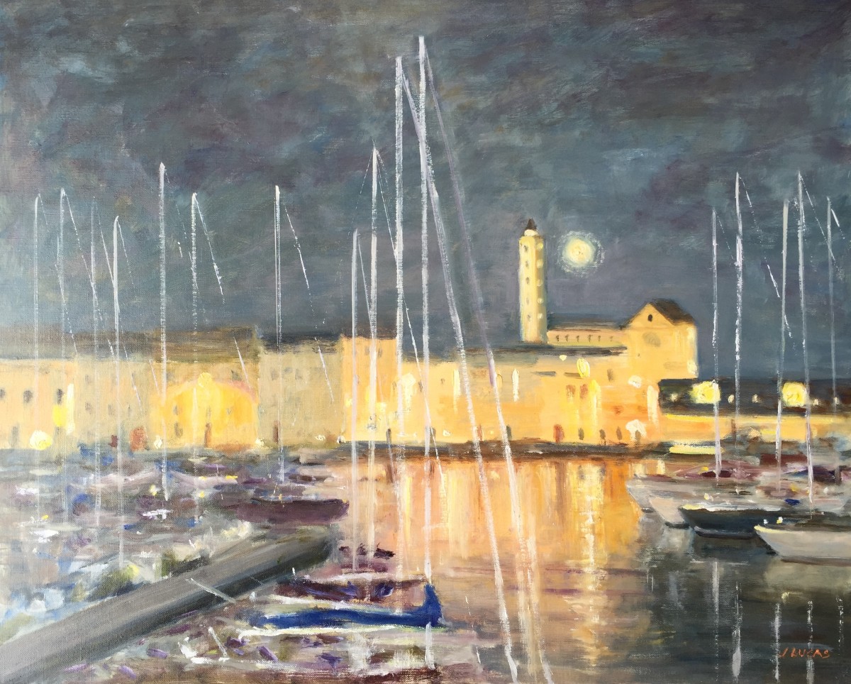 Night Reflections by Janet Lucas Beck 