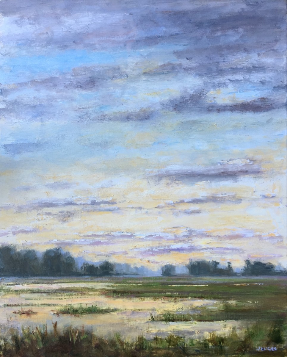 Evening Clouds by Janet Lucas Beck 