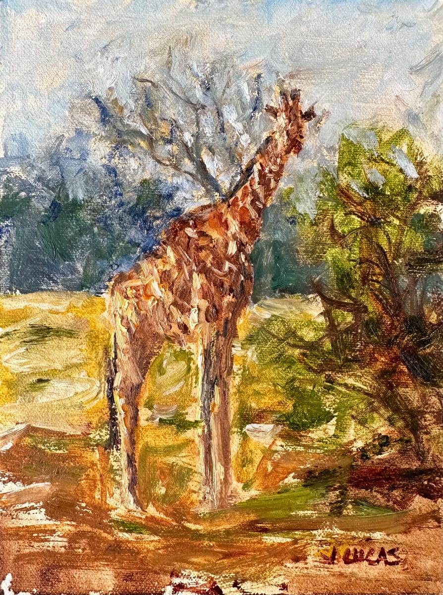 Giraffe by Janet Lucas Beck 