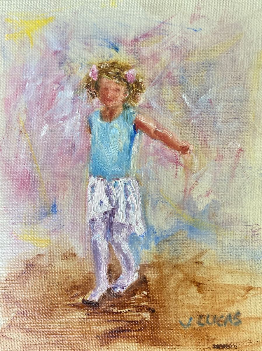 Beginning Ballet Turn by Janet Lucas Beck, Image 2.