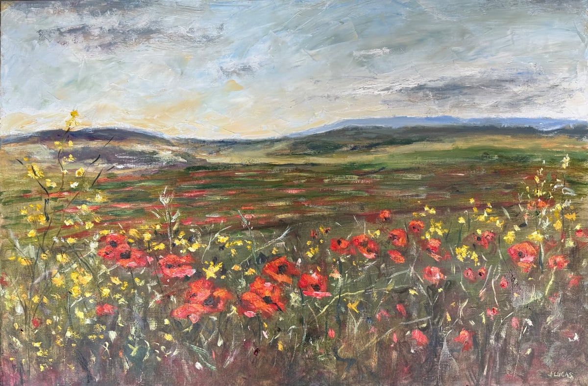 May Poppies by Janet Lucas Beck 