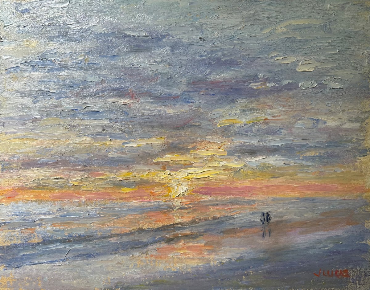 Gulf Reflections by Janet Lucas Beck 