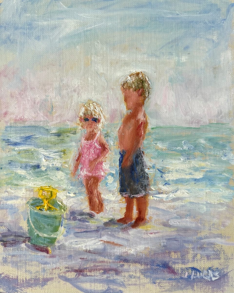 Beach Fun by Janet Lucas Beck 