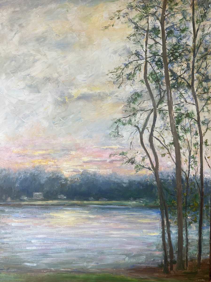 Evening on the Lake by Janet Lucas Beck 