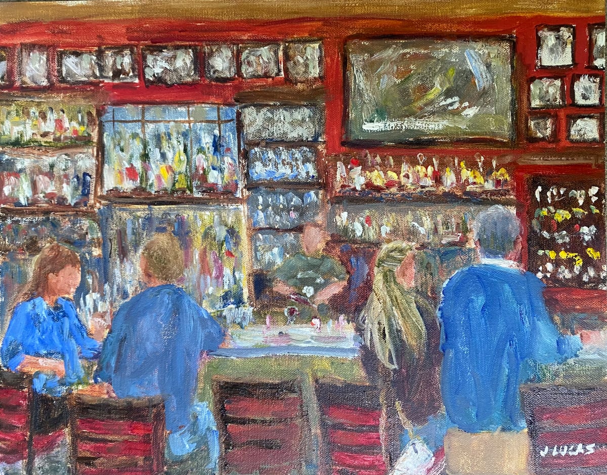 Dog Day Afternoon by Janet Lucas Beck 