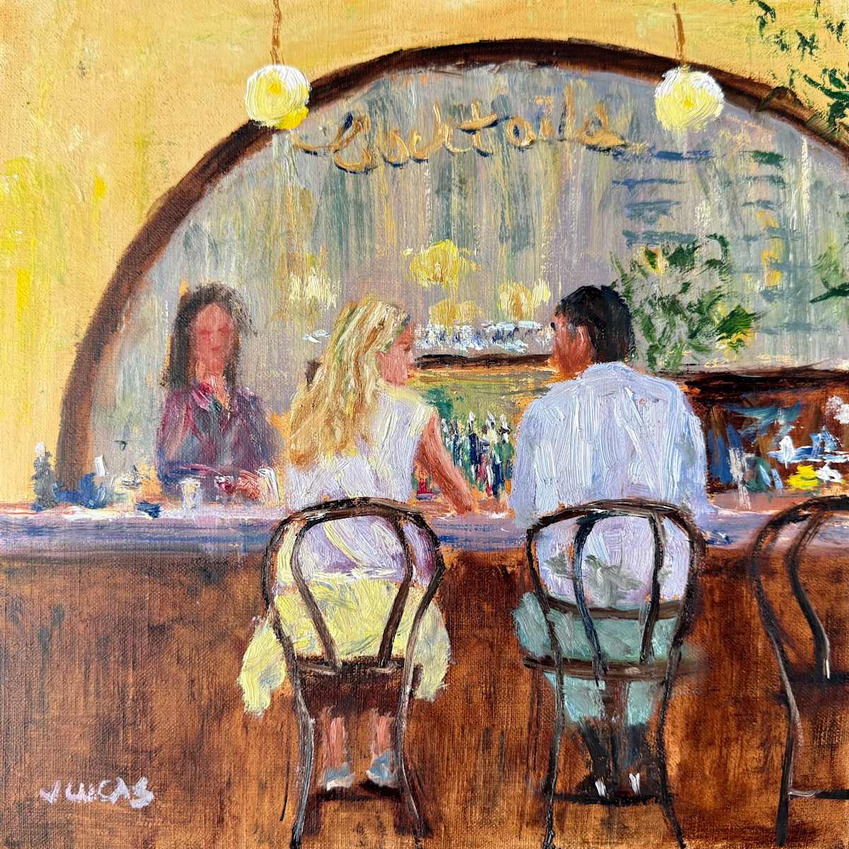 An Early Drink by Janet Lucas Beck, Image 4.