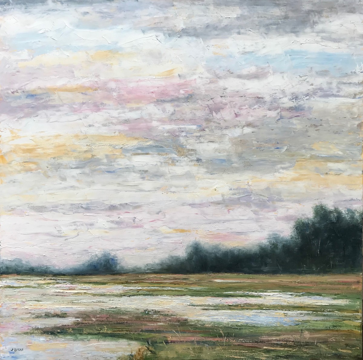 Marsh Grasses by Janet Lucas Beck 