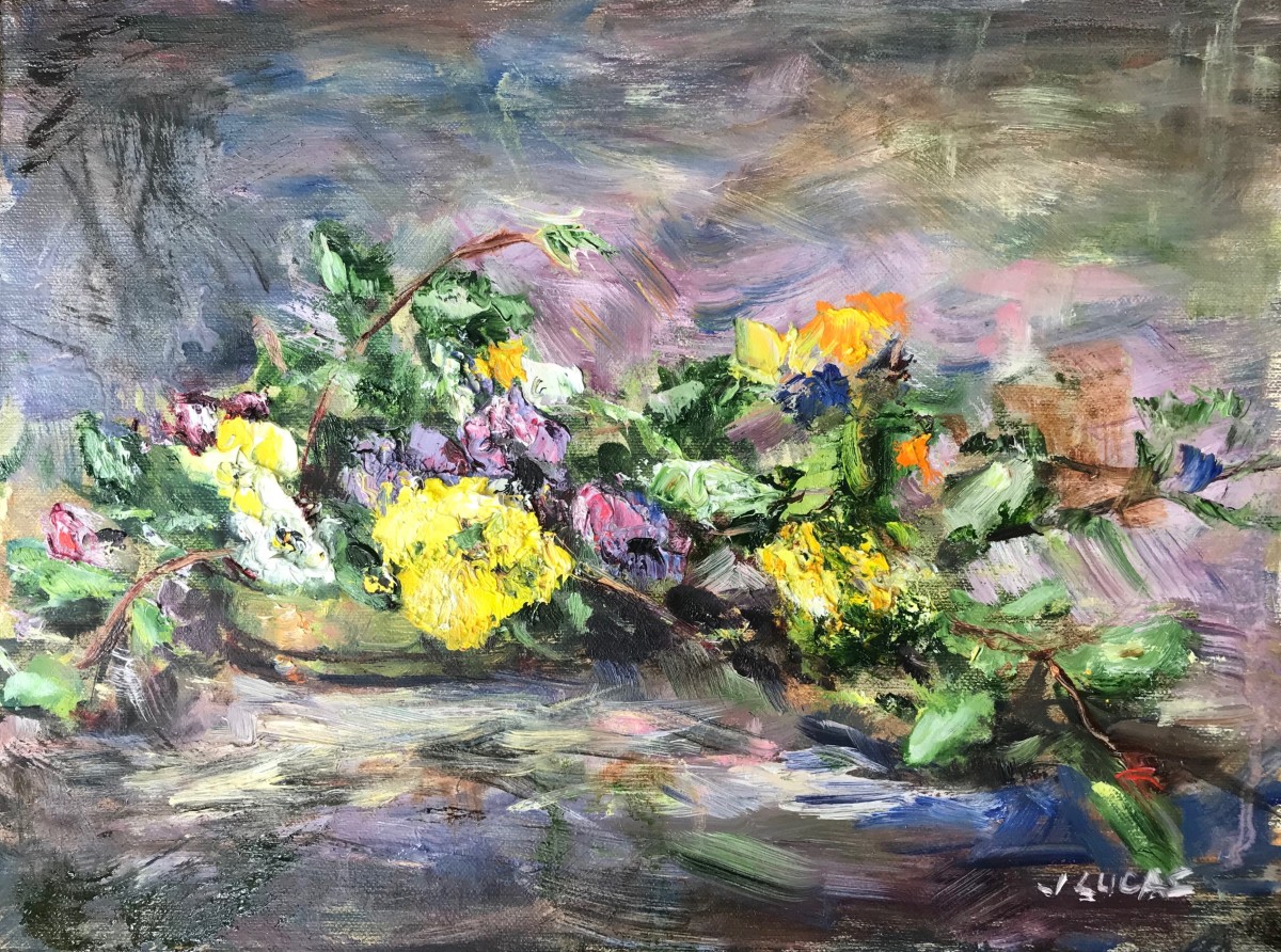 Pansies by Janet Lucas Beck 