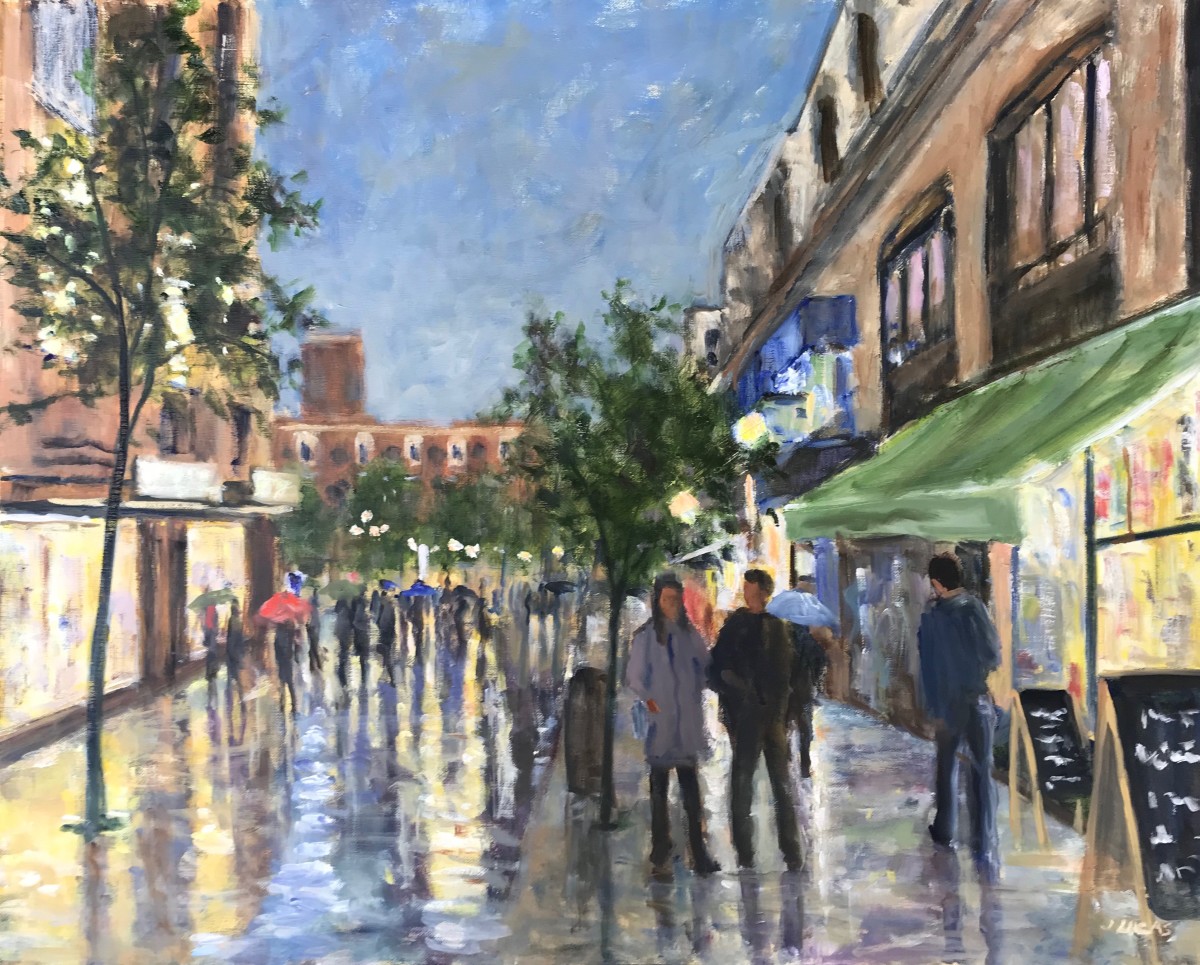 Evening Buzz by Janet Lucas Beck 