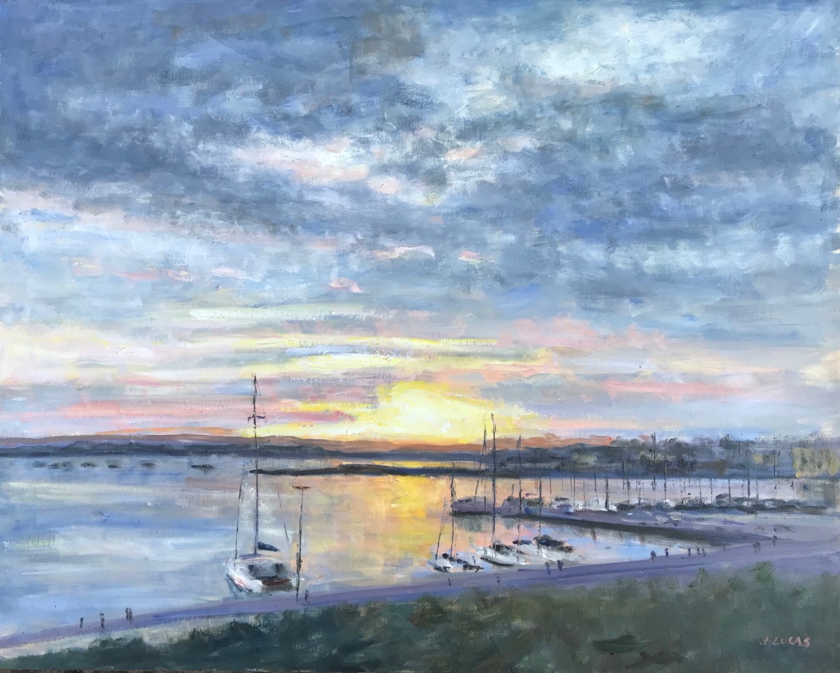 Sails at Rest by Janet Lucas Beck 