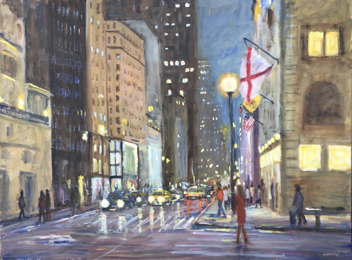 City Lights by Janet Lucas Beck 