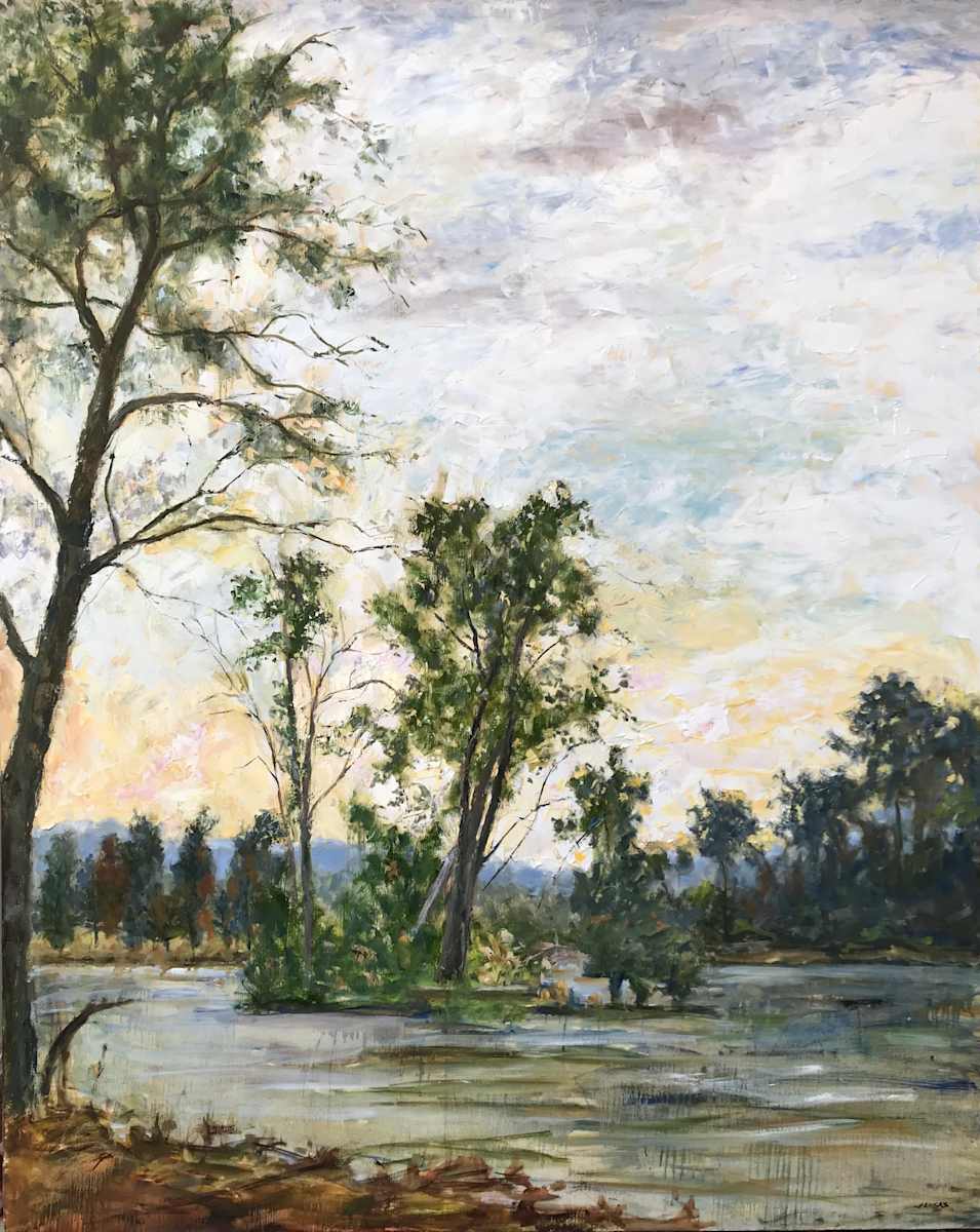 Fork in the River by Janet Lucas Beck, Image 1.