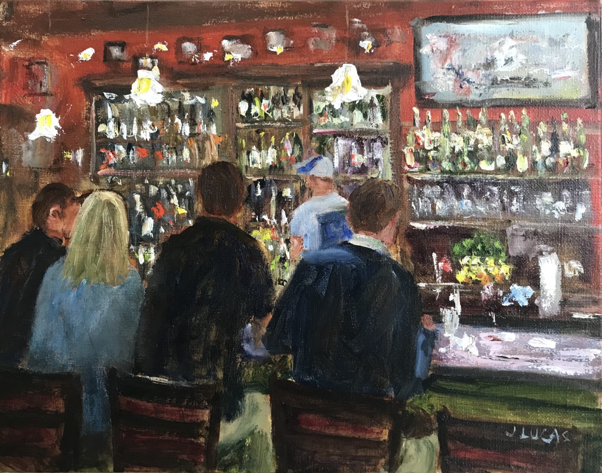 Wednesday Night at the Dog by Janet Lucas Beck 