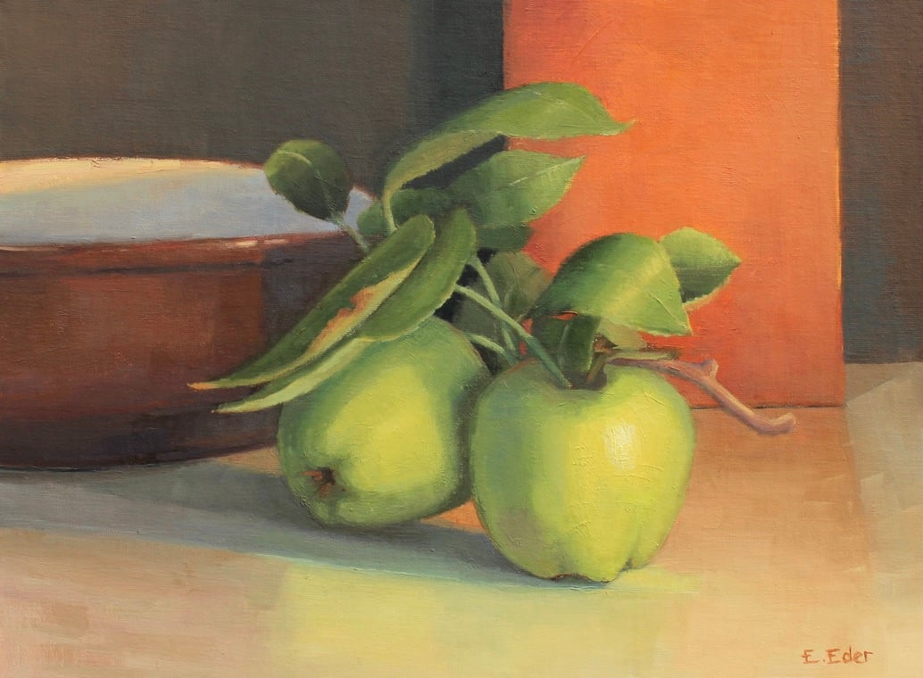 Green Apples by Eileen Eder 
