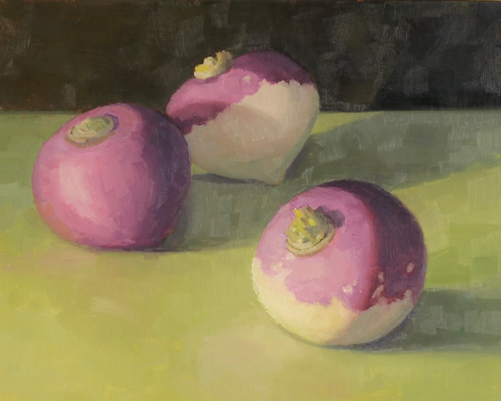 Turnips Trio by Eileen Eder 