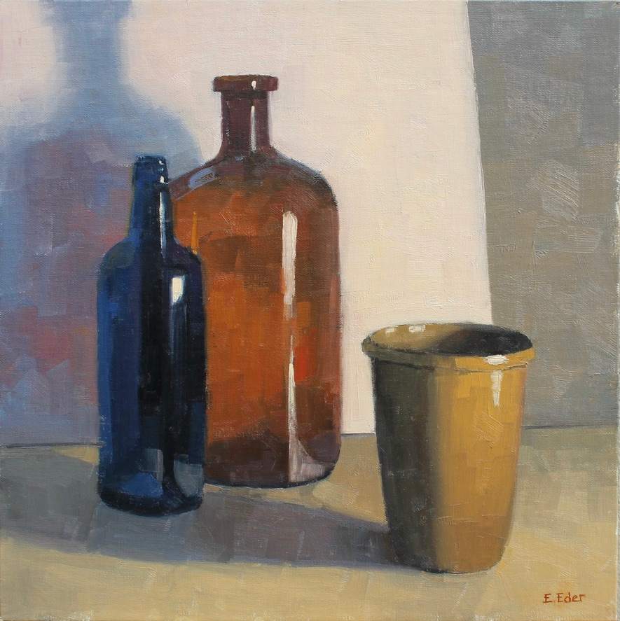 Casting Blue Shadows by Eileen Eder 