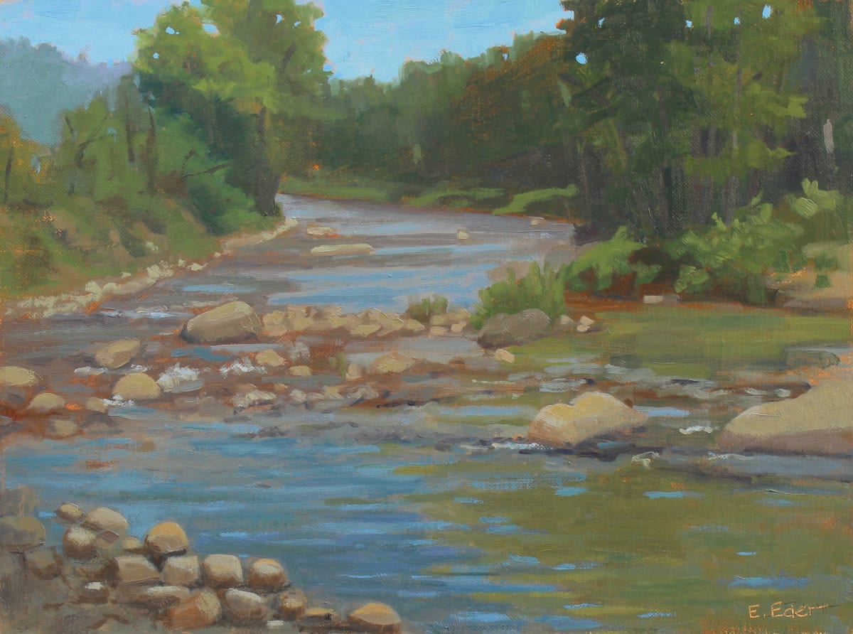 Moving Stream by Eileen Eder 