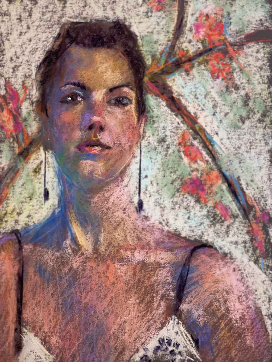 Joanna in Bloom by Darlene Bigus-Doheny 