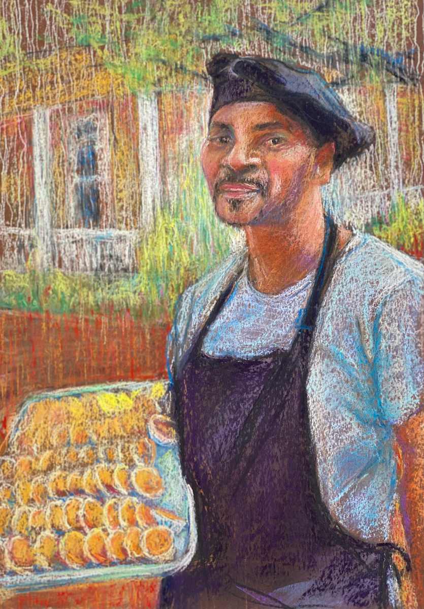 Pie Man by Darlene Bigus-Doheny  Image: Uptown Second Line, December 2022