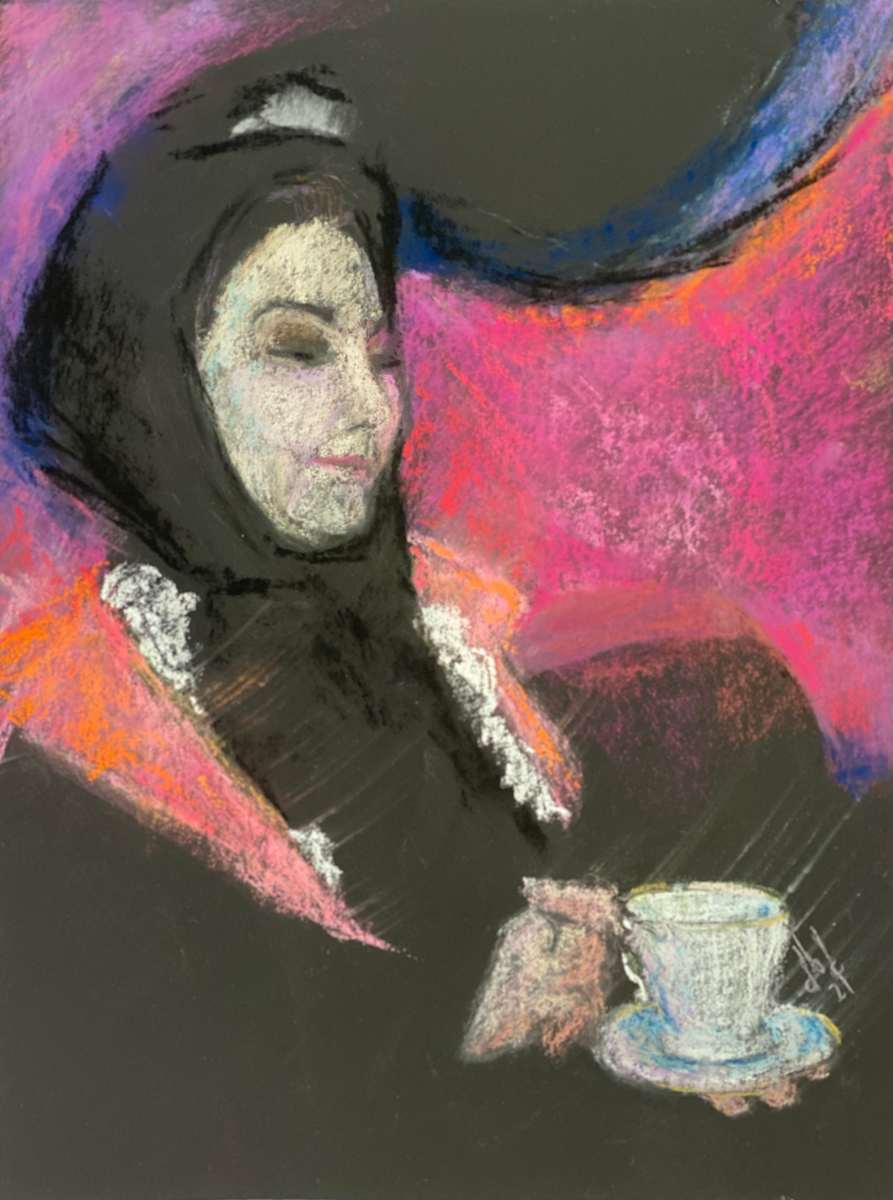 A Very Satisfactory Cup by Darlene Bigus-Doheny 