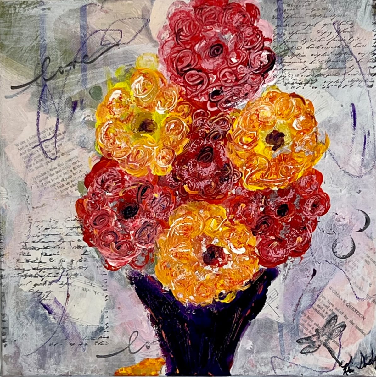 TIPSY ON LOVE by Kim Sanchez Art 