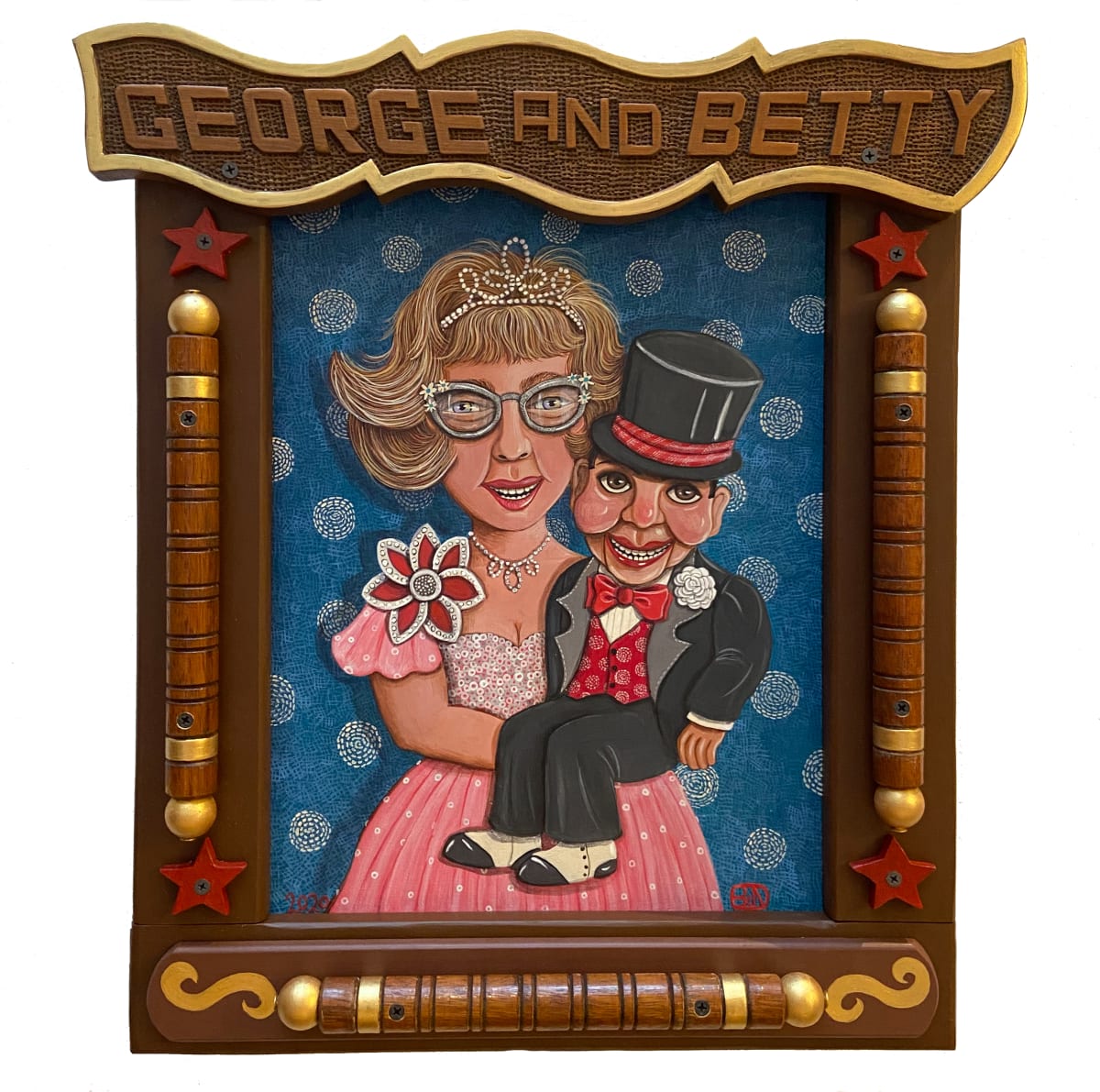 George and Betty: Tonight Only! by Barbara Johansen Newman 