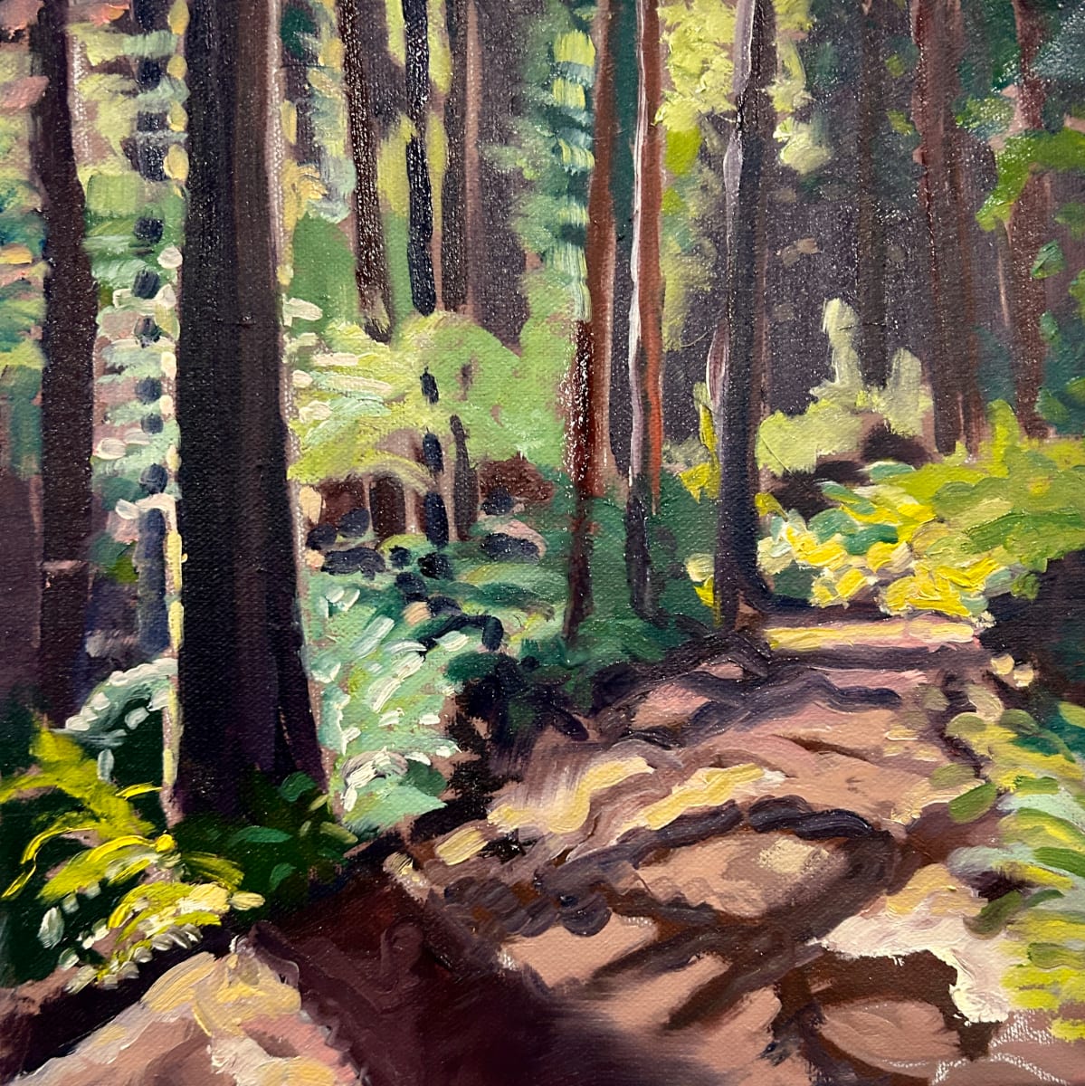 Tree Patterns, B.C. Sunshine Coast by Lynne Ryall, Image 1.