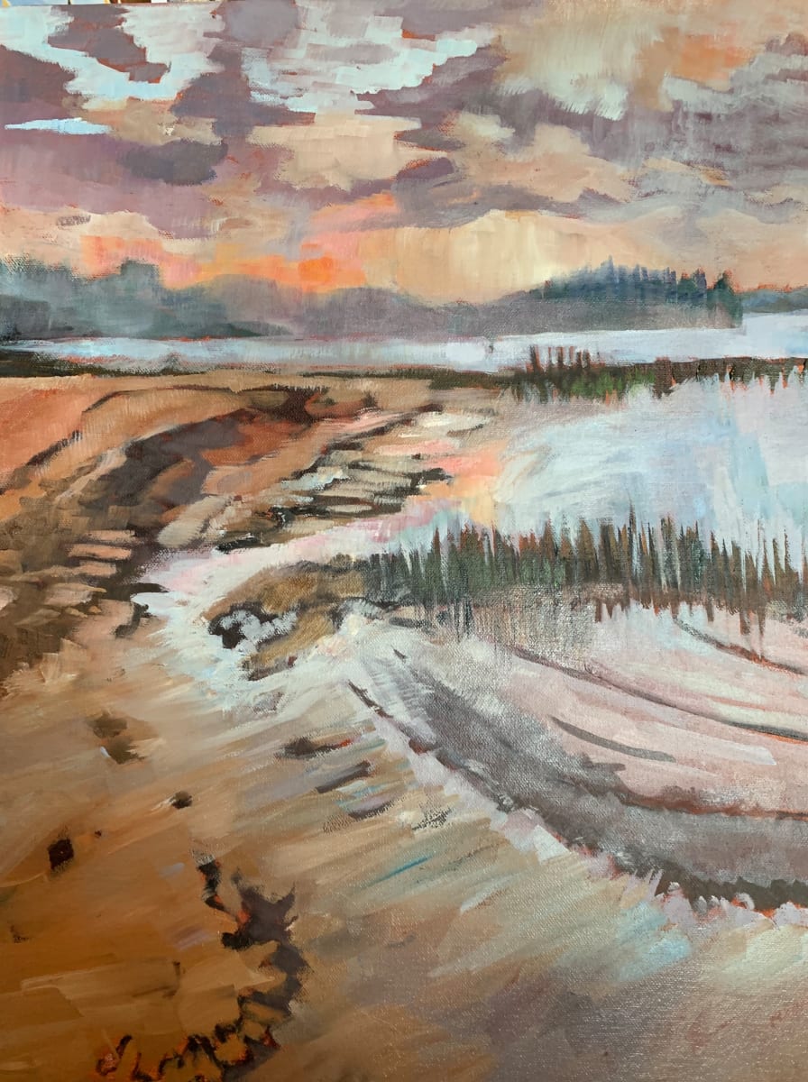 Restoule Beach Sunset, Image 1.