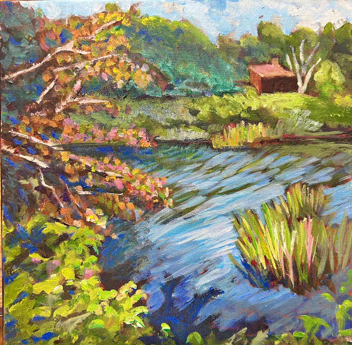 Boyne River Entrance, Dwight ON by Lynne Ryall, Image 1.