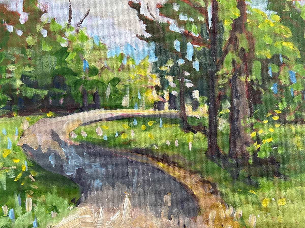 Park Pathway Etobicoke by Lynne Ryall, Image 1.