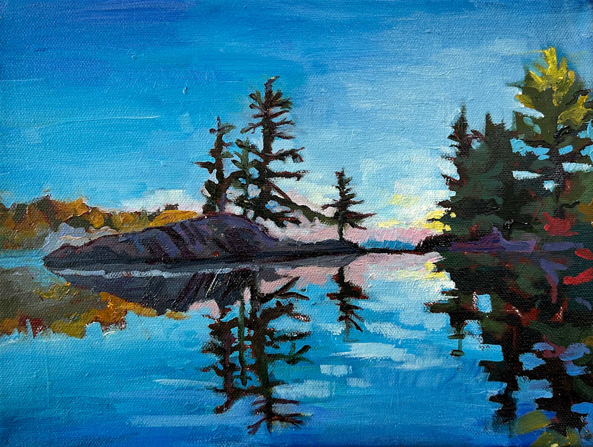 Early morning light near Killarney Ontario_2025 by Lynne Ryall 