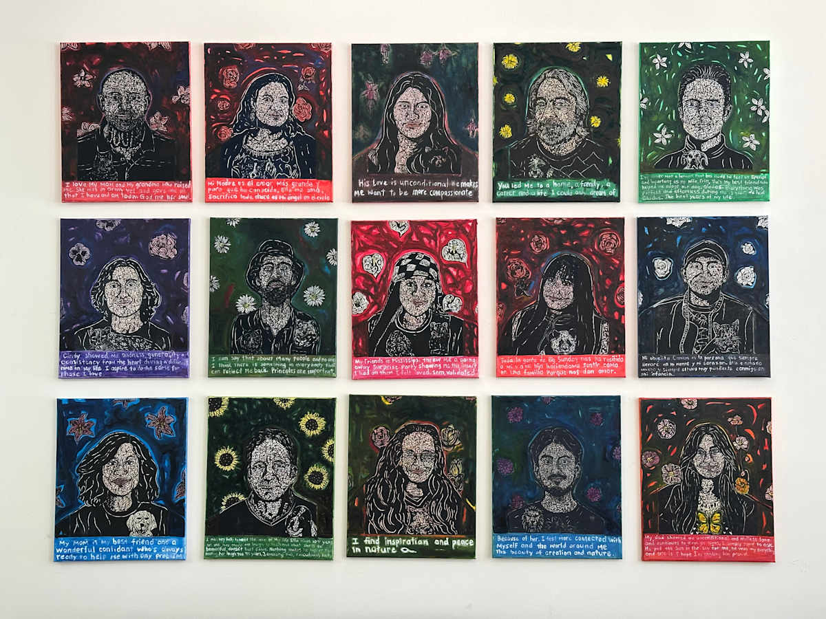 Mosaic Sun Portraits by cathy weiss, Image 1.