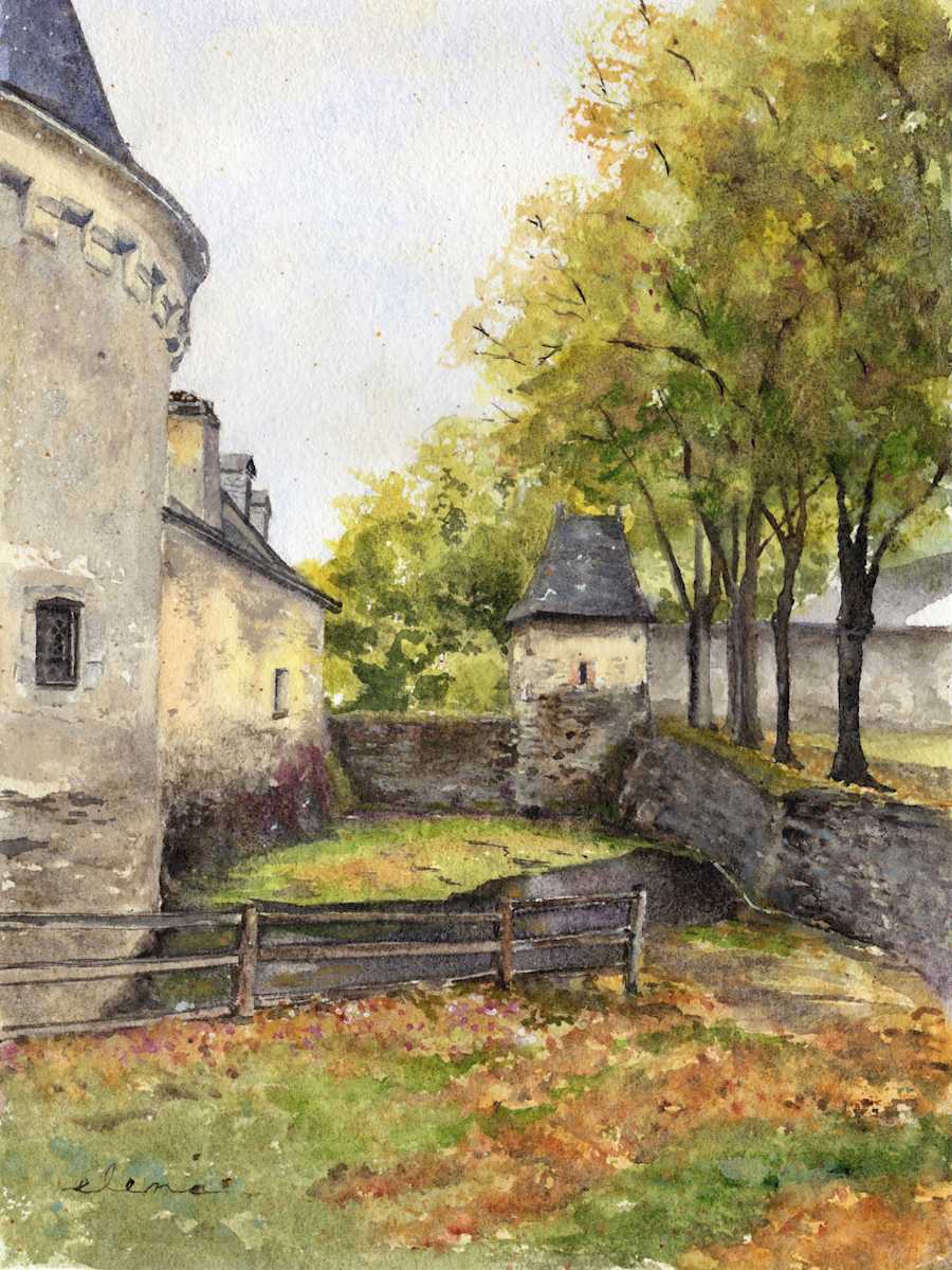 Cerisay Moat by Elena Lawrence, Image 1.