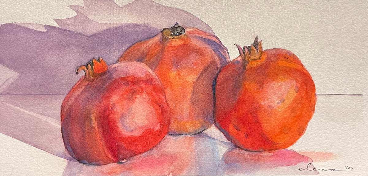 Pomegranates by Elena Lawrence, Image 1.