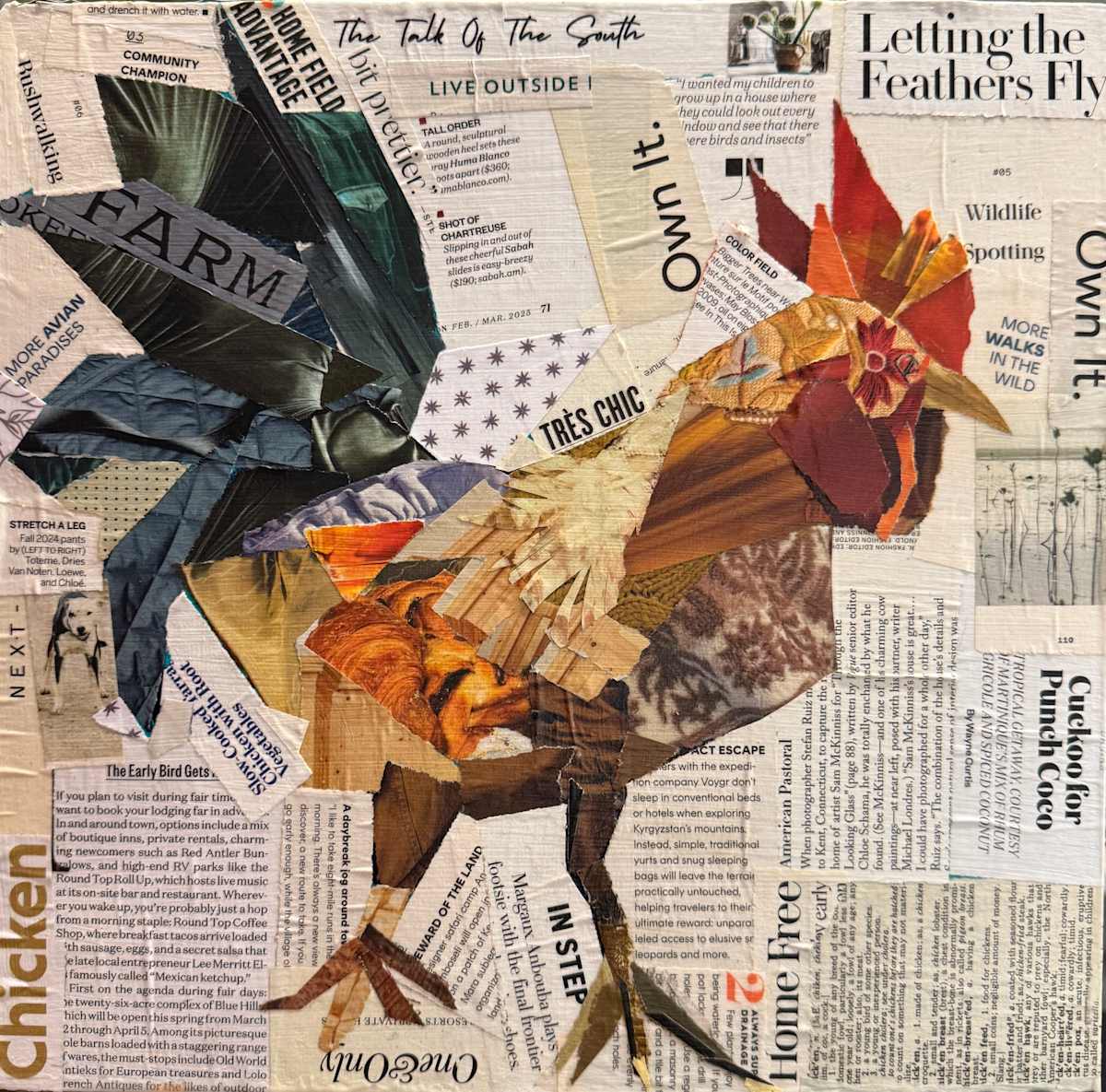 Stretch a Leg by Elena Lawrence, Image 1.