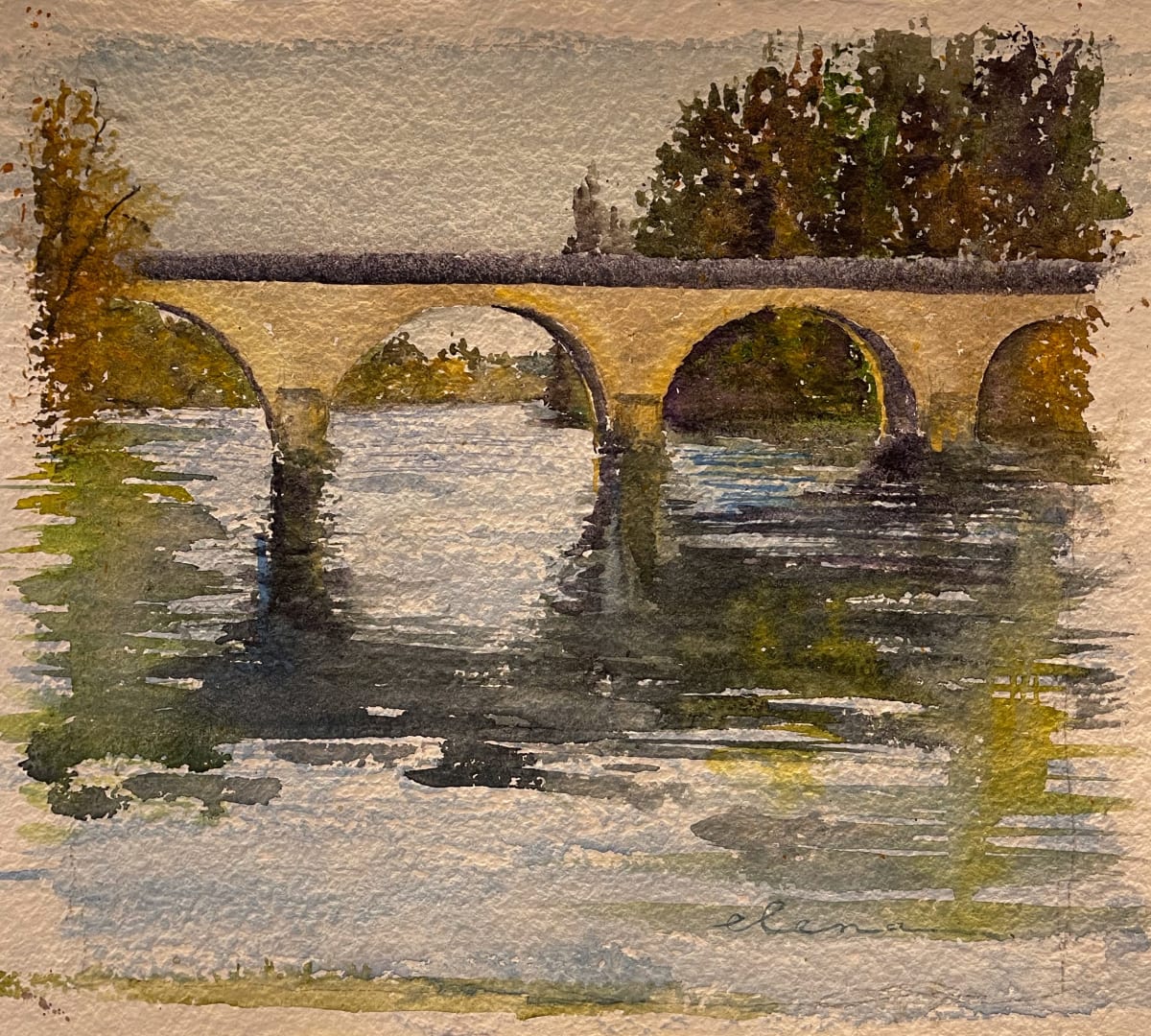Limeuil Bridge, Image 1.